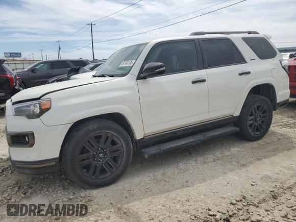 2019 Toyota 4Runner SR5 with VIN JTEBU5JR5K5704574, listed as a Copart auction lot 48764195 with 77,874 mi miles and Salvage title. Bid and sale history available at DreamBid. Image 1.