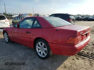 1997 Mercedes-Benz SL-Class with VIN WDBFA63F1VF151359, listed as a Copart auction lot 76164124 with 98,760 mi miles and Clean Title. Bid and sale history available at carsss.com. Image 2.