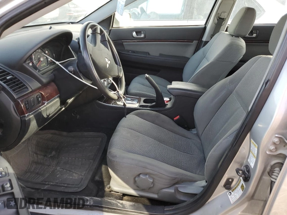 2010 Mitsubishi Galant ES with VIN 4A32B3FF2AE003659, listed as a Copart auction lot 87859515 with 127,725 mi miles and Salvage Title. Bid and sale history available at carsss.com. Image 7.