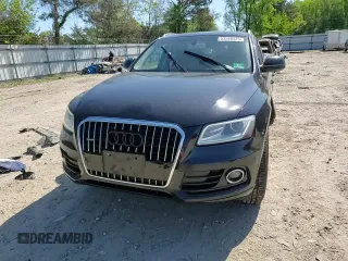 2014 Audi Q5 Premium Plus with VIN WA1LFAFP6EA037491, listed as a Copart auction lot 53580425 with 130,542 mi miles and Salvage Title. Bid and sale history available at carsss.com. Image 12.