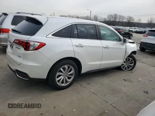 2018 Acura RDX with VIN 5J8TB4H33JL028535, listed as a Copart auction lot 84562724 with 96,940 mi miles and Salvage Title. Bid and sale history available at carsss.com. Image 3.