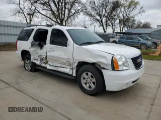 2014 GMC Yukon SLT with VIN 1GKS1CE05ER249398, listed as a Copart auction lot 47493915 with 139,824 mi miles and Salvage Title. Bid and sale history available at carsss.com. Image 4.