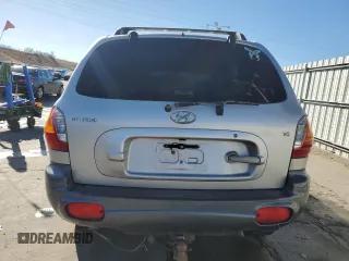 2002 Hyundai Santa Fe GLS with VIN KM8SC13D02U311312, listed as a Copart auction lot 85943534 with 307,758 mi miles and Salvage Title. Bid and sale history available at carsss.com. Image 6.