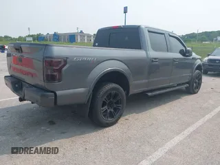 2019 Ford F-150 XL with VIN 1FTFW1E52KFA46500, listed as a IAAI auction lot 42394797 with 79,455 mi miles and . Bid and sale history available at DreamBid. Image 4.