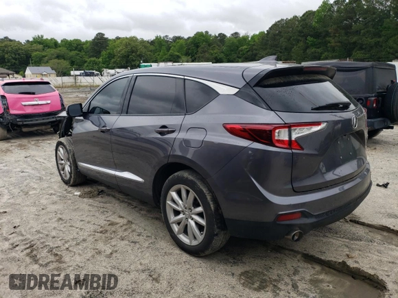 2019 Acura RDX with VIN 5J8TC2H39KL012794, listed as a Copart auction lot 54397024 with 77,403 mi miles and Salvage Title. Bid and sale history available at carsss.com. Image 2.
