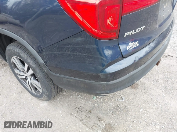 2016 Honda Pilot EX-L with VIN 5FNYF6H55GB050991, listed as a IAAI auction lot 41943049 with 158,255 mi miles. Bid and sale history available at carsss.com. Image 18.