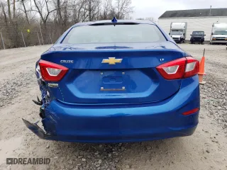 2018 Chevrolet Cruze LT with VIN 1G1BE5SM0J7160579, listed as a Copart auction lot 52565595 with 40,675 mi miles and Salvage Title. Bid and sale history available at carsss.com. Image 6.