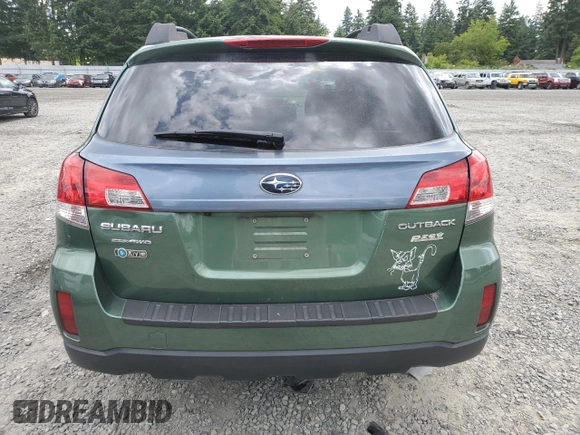 2013 Subaru Outback Premium with VIN 4S4BRBGC4D3225158, listed as a Copart auction lot 61684865 with 106,116 mi miles and Salvage title. Bid and sale history available at DreamBid. Image 6.