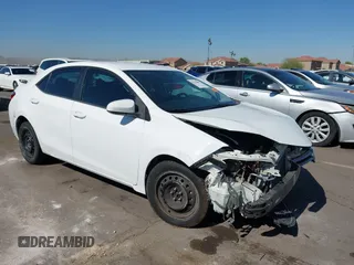 2016 Toyota Corolla L with VIN 2T1BURHEXGC681186, listed as a IAAI auction lot 42528607 with 98,487 mi miles and . Bid and sale history available at DreamBid. Image 1.