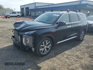 2021 Hyundai Palisade SEL z VIN KM8R4DHE8MU205403, wystawiony jako Copart lot #56127825 z przebiegiem 90 473 mil mil oraz Szkoda całkowita • Salvage title. Historia ofert i sprzedaży dostępna na DreamBid. Obrazek 1.