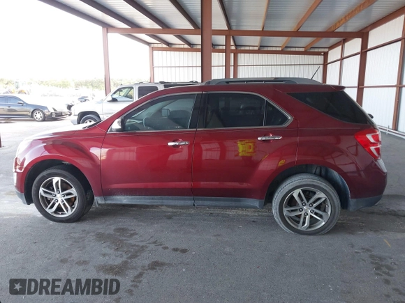 2017 Chevrolet Equinox Premier with VIN 2GNFLGE33H6237086, listed as a IAAI auction lot 41682712 with 106,809 mi miles. Bid and sale history available at carsss.com. Image 14.