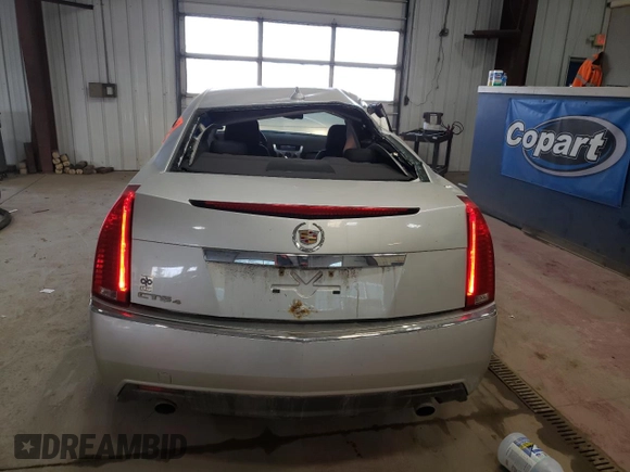 2010 Cadillac CTS Sedan with VIN 1G6DC5EG8A0149515, listed as a Copart auction lot 48937245 with 118,002 mi miles and Salvage Title. Bid and sale history available at carsss.com. Image 6.