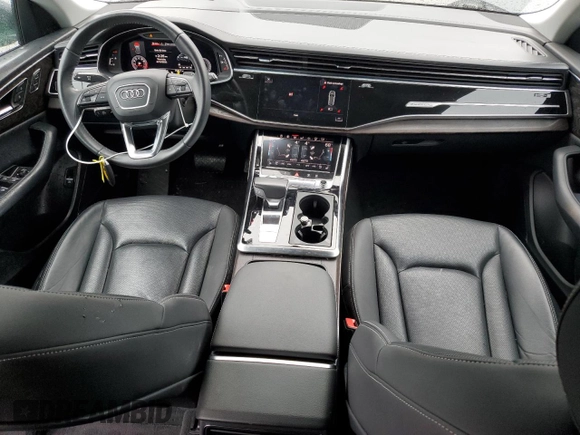 2019 Audi Q8 Prestige with VIN WA1FVAF14KD042257, listed as a Copart auction lot 52573915 with 59,025 mi miles and Salvage Title. Bid and sale history available at carsss.com. Image 8.