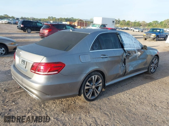 2015 Mercedes-Benz E 350 Sport with VIN WDDHF5KBXFB092315, listed as a IAAI auction lot 41881151 with 67,273 mi miles and . Bid and sale history available at DreamBid. Image 4.