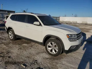 2018 Volkswagen Atlas SEL with VIN 1V2MR2CA8JC532893, listed as a Copart auction lot 42586405 with 87,683 mi miles and Non repairable. Bid and sale history available at DreamBid. Image 4.