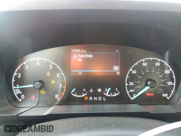 2023 Ford Maverick XL with VIN 3FTTW8E90PRA37805, listed as a Copart auction lot 49295315 with 19,388 mi miles and Salvage Title. Bid and sale history available at DreamBid. Image 9.