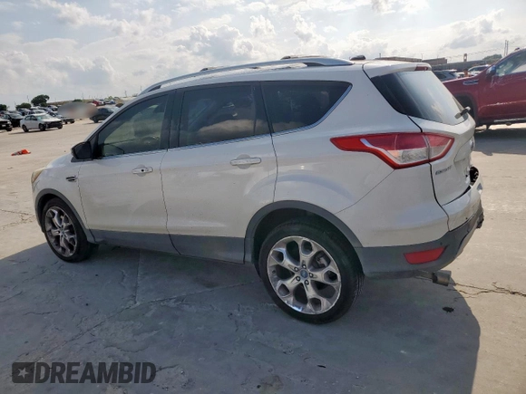 2013 Ford Escape Titanium z VIN 1FMCU0J90DUC13426, wystawiony jako Copart lot #53643565 z przebiegiem 176 600 mil mil oraz Szkoda całkowita • Salvage title. Historia ofert i sprzedaży dostępna na DreamBid. Obrazek 2.