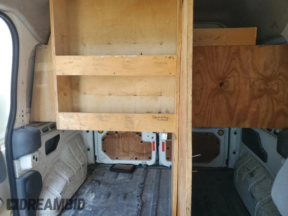 2011 Ford Transit Connect XL with VIN NM0LS7AN6BT057165, listed as a Copart auction lot 58544485 with 253,855 mi miles and Salvage title. Bid and sale history available at DreamBid. Image 10.