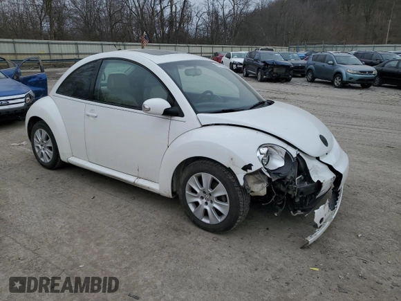 2009 Volkswagen New Beetle Coupe S with VIN 3VWRW31C09M508086, listed as a Copart auction lot 43787755 with 115,505 mi miles and Salvage Title. Bid and sale history available at carsss.com. Image 4.