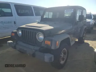 2005 Jeep Wrangler SE with VIN 1J4FA291X5P340277, listed as a Copart auction lot 88562825 with 224,475 mi miles and Clean Title. Bid and sale history available at carsss.com. Image 1.
