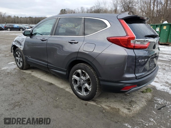 2017 Honda CR-V EX with VIN 2HKRW2H56HH682866, listed as a Copart auction lot 36365063 with 57,302 mi miles. Bid and sale history available at carsss.com. Image 2.