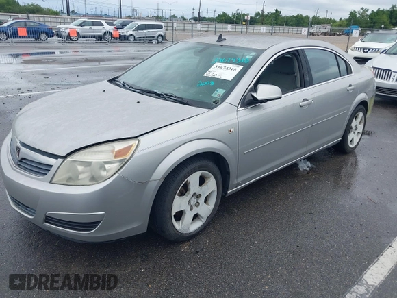 2008 Saturn Aura XE with VIN 1G8ZS57B28F249750, listed as a IAAI auction lot 39674318 with 116,267 mi miles and . Bid and sale history available at DreamBid. Image 2.