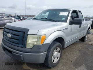 2009 Ford F-150 STX with VIN 1FTRX12W09FA01525, listed as a IAAI auction lot 41675894 with 245,793 mi miles. Bid and sale history available at carsss.com. Image 2.
