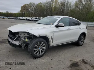 2016 BMW X6 xDrive35i with VIN 5UXKU2C59G0N79613, listed as a Copart auction lot 53323035 with 173,213 mi miles and Salvage Title. Bid and sale history available at carsss.com. Image 1.