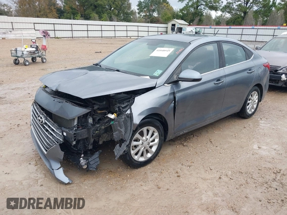 2019 Hyundai Accent SE with VIN 3KPC24A39KE055659, listed as a IAAI auction lot 41048549 with 57,101 mi miles. Bid and sale history available at carsss.com. Image 17.