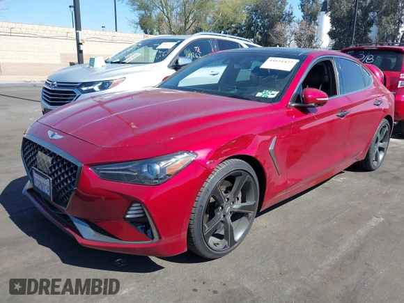 2020 Genesis G70 2.0T z VIN KMTG44LA3LU045365, wystawiony jako IAAI lot #41651427 z przebiegiem 33 333 mil mil oraz . Historia ofert i sprzedaży dostępna na DreamBid. Obrazek 17.