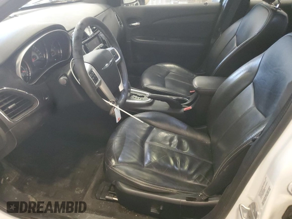 2012 Chrysler 200 Limited with VIN 1C3CCBCG5CN264108, listed as a Copart auction lot 55779105 with 131,300 mi miles and Clean Title. Bid and sale history available at DreamBid. Image 7.