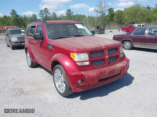 2007 Dodge Nitro R/T with VIN 1D8GU58667W669410, listed as a IAAI auction lot 42077739 with 107,613 mi miles. Bid and sale history available at carsss.com. Image 1.