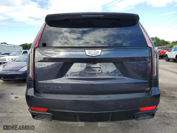 2023 Cadillac Escalade 4WD Sport with VIN 1GYS4FKL4PR268041, listed as a Copart auction lot 73875404 with 0 mi miles and Non Repairable. Bid and sale history available at carsss.com. Image 6.