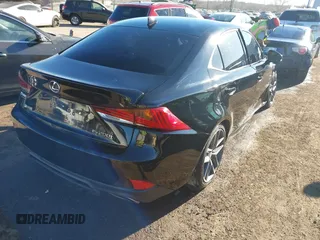 2017 Lexus IS with VIN JTHBA1D26H5052480, listed as a IAAI auction lot 41688553 with 142,185 mi miles. Bid and sale history available at carsss.com. Image 4.