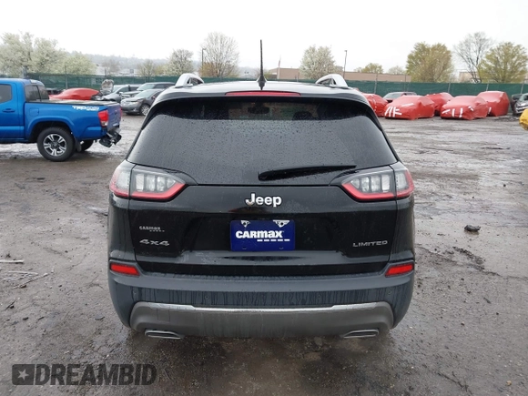 2019 Jeep Cherokee Limited with VIN 1C4PJMDX4KD251190, listed as a IAAI auction lot 41971282 with 28,207 mi miles and . Bid and sale history available at DreamBid. Image 17.