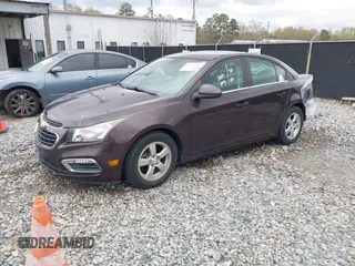 2015 Chevrolet Cruze LT with VIN 1G1PC5SB0F7280271, listed as a IAAI auction lot 41879688 with 57,743 mi miles and . Bid and sale history available at DreamBid. Image 2.