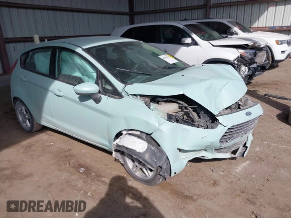 2017 Ford Fiesta SE with VIN 3FADP4EJ3HM172351, listed as a IAAI auction lot 41769567 with 86,948 mi miles. Bid and sale history available at carsss.com. Image 1.
