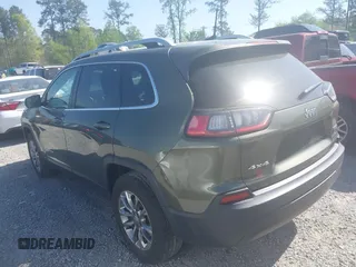 2019 Jeep Cherokee Latitude Plus with VIN 1C4PJMLB4KD418282, listed as a IAAI auction lot 42020995 with 58,000 mi miles and . Bid and sale history available at DreamBid. Image 3.