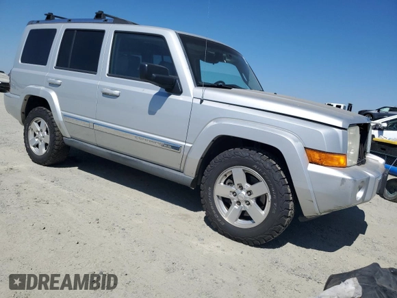 2007 Jeep Commander Limited with VIN 1J8HG58N07C573963, listed as a Copart auction lot 65088595 with 156,895 mi miles and Clean title. Bid and sale history available at DreamBid. Image 4.