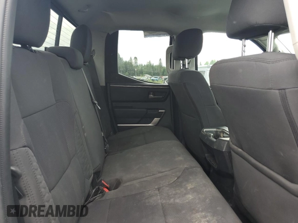 2023 Toyota Tundra SR5 with VIN 5TFLA5GD1PX002017, listed as a Copart auction lot 63232925 with 8,666 mi miles and Salvage title. Bid and sale history available at DreamBid. Image 10.