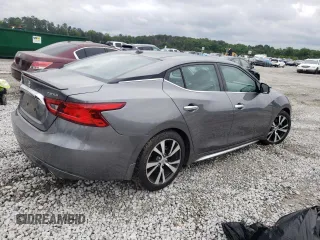 2016 Nissan Maxima S with VIN 1N4AA6AP9GC900863, listed as a Copart auction lot 56287095 with 126,366 mi miles and Salvage title. Bid and sale history available at DreamBid. Image 3.
