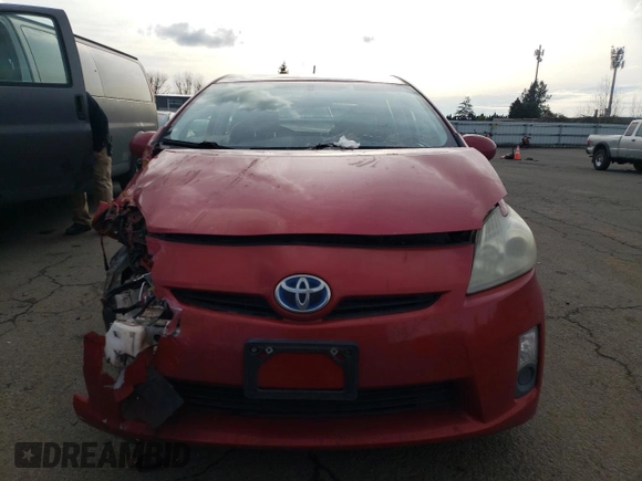 2011 Toyota Prius I z VIN JTDKN3DU7B0312134, wystawiony jako Copart lot #46120195 z przebiegiem 138 752 mil mil oraz Szkoda całkowita • Salvage title. Historia ofert i sprzedaży dostępna na DreamBid. Obrazek 5.