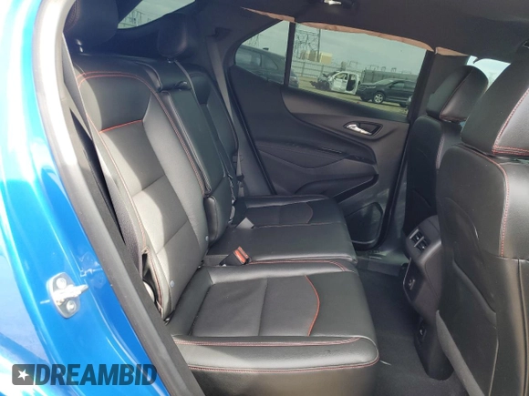 2024 Chevrolet Equinox RS with VIN 3GNAXMEG9RS161649, listed as a Copart auction lot 51132025 with 65,233 mi miles and Salvage Title. Bid and sale history available at DreamBid. Image 11.