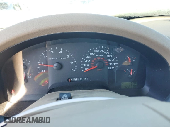 2008 Ford F-150 XL with VIN 1FTRF12W78KC74213, listed as a Copart auction lot 46517675 with 92,239 mi miles and Salvage title. Bid and sale history available at DreamBid. Image 9.