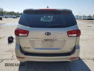 2017 Kia Sedona LX with VIN KNDMB5C17H6228387, listed as a Copart auction lot 51953475 with 131,202 mi miles and Salvage Title. Bid and sale history available at carsss.com. Image 6.