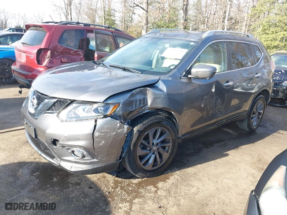 2016 Nissan Rogue SV with VIN 5N1AT2MV3GC811292, listed as a IAAI auction lot 41225921 with 65,896 mi miles. Bid and sale history available at carsss.com. Image 17.