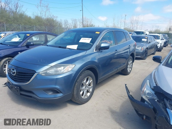 2015 Mazda CX-9 Sport with VIN JM3TB2BV7F0458193, listed as a IAAI auction lot 41886385 with 154,677 mi miles and . Bid and sale history available at carsss.com. Image 17.