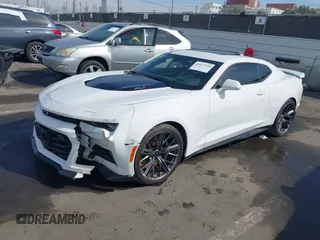 2023 Chevrolet Camaro ZL1 with VIN 1G1FK1R62P0139261, listed as a IAAI auction lot 41677195 with 4,161 mi miles and . Bid and sale history available at DreamBid. Image 17.