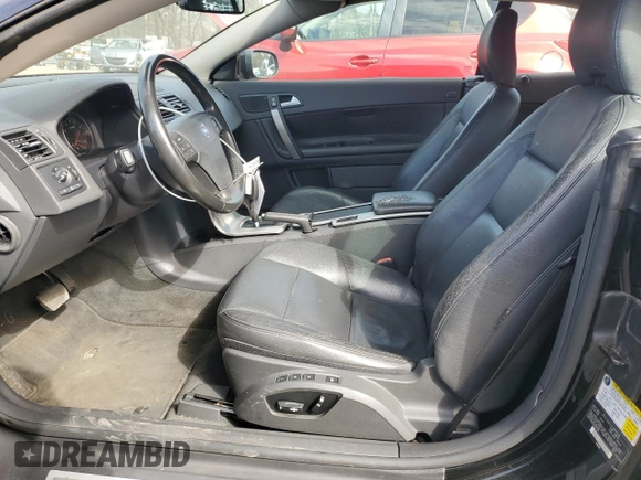 2009 Volvo C70 with VIN YV1MC67229J073388, listed as a Copart auction lot 46733025 with 77,580 mi miles and Clean Title. Bid and sale history available at carsss.com. Image 7.