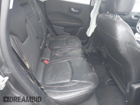 2018 Jeep Compass Limited with VIN 3C4NJDCB6JT201543, listed as a IAAI auction lot 42005502 with 1 mi miles. Bid and sale history available at carsss.com. Image 8.
